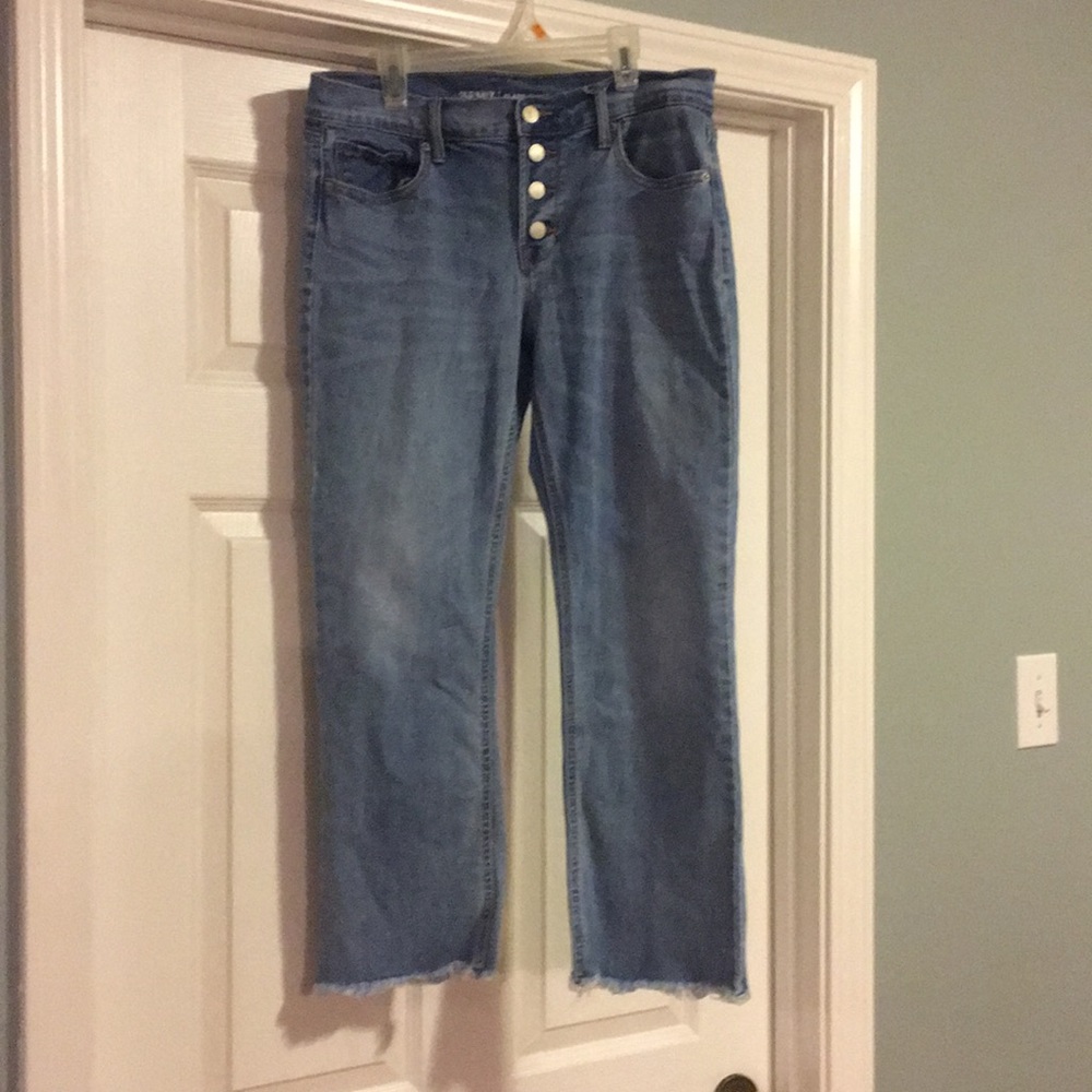 Old Navy flare mid rise jeans